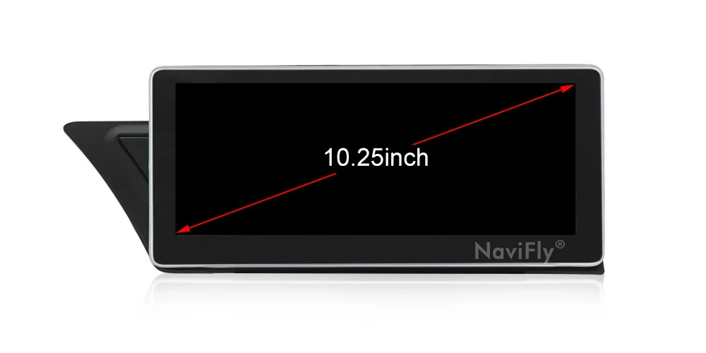 NaviFly 10,25 ''полный сенсорный экран Android система автомобильный аудио gps навигатор для Audi A4 A5 2009- с 3g ram 32G rom