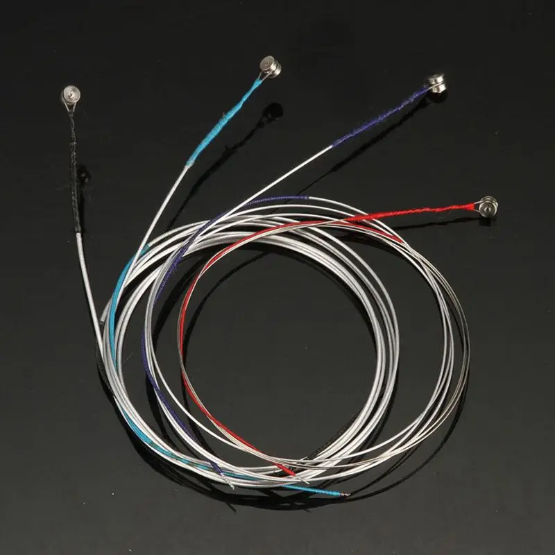 

4pcs/set Violin Strings E-A-D-G Steel+Nickel Wire Musical Instrument Parts Accessories