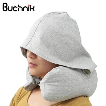 

Multi-functional U-shape Travel Pillow Travel Essential Business Trip Shading Rest Hat Office Nap Pillow Accessories Supplies