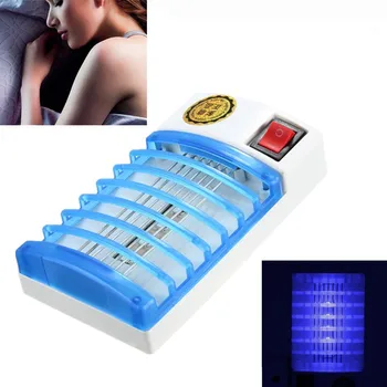 

220V Home Practical LED Socket Electric Mosquito Repellent Fly Bug Insect Killer Trap Zapper LED Electric Killer Night Lamp