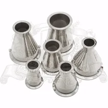 Tri-Clamp Редуктор 3 «(76 мм) OD91 х 4» (102 мм) OD119. SS 304 Нержавеющей Стали