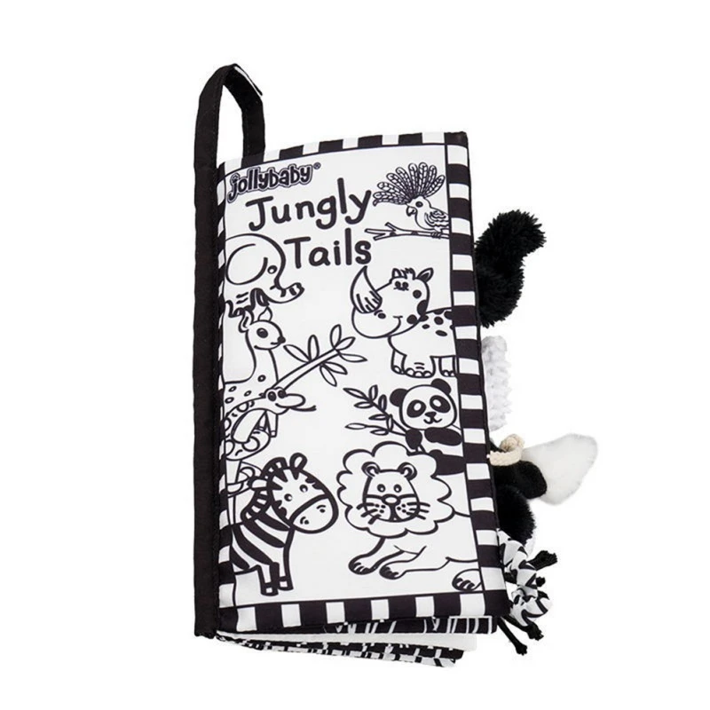 

Baby Infant Toys Baby Cloth Book Early Learning Educational Toys With Animals English Story Soft Cloth Development Books