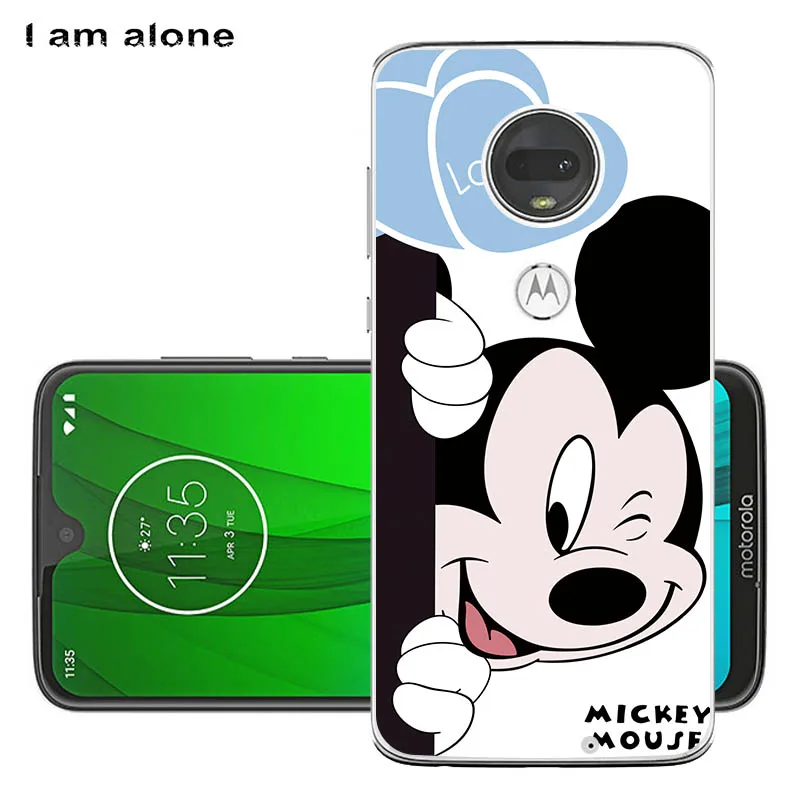 Чехлы для телефонов I am alone для Motorola Moto G7 G7 Play G7 power из мягкого ТПУ для мобильных телефонов модные сумки для Moto G7 - Цвет: Soft TPU HH58