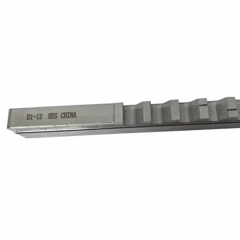 Новейший брелок с шимом режущий инструмент метрический размер 12 мм D нажимной Тип HSS Broaching режущий инструмент нож D1/12 для ЧПУ