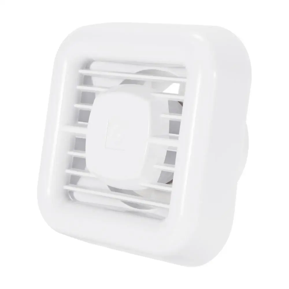 4'' 220V 110V Ventilating Exhaust Extractor Fans Plastic Ventilator Ventilation Mounted for Window Wall Bathroom Toilet Kitchen