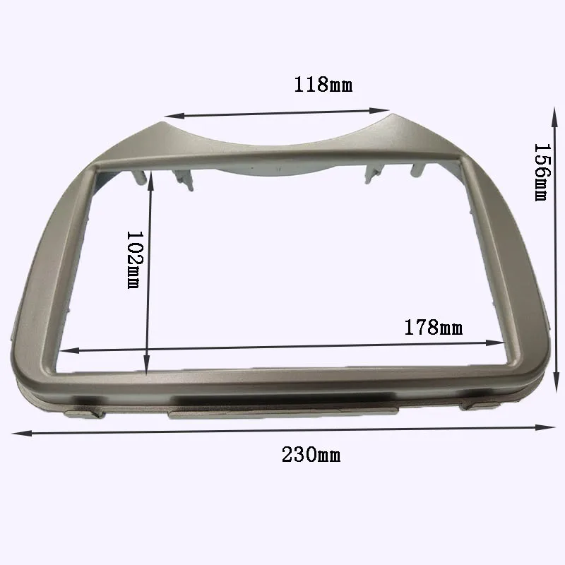 2Din Facia для NISSAN Micra March RENAULT Пульс радио CD DVD стерео панель тире Установка отделка фасции Комплект Уход за кожей лица объемный рамки