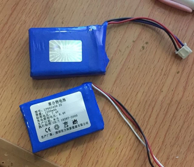 Pay Electricity Machine Phone Battery 7.4v Three Line Battery