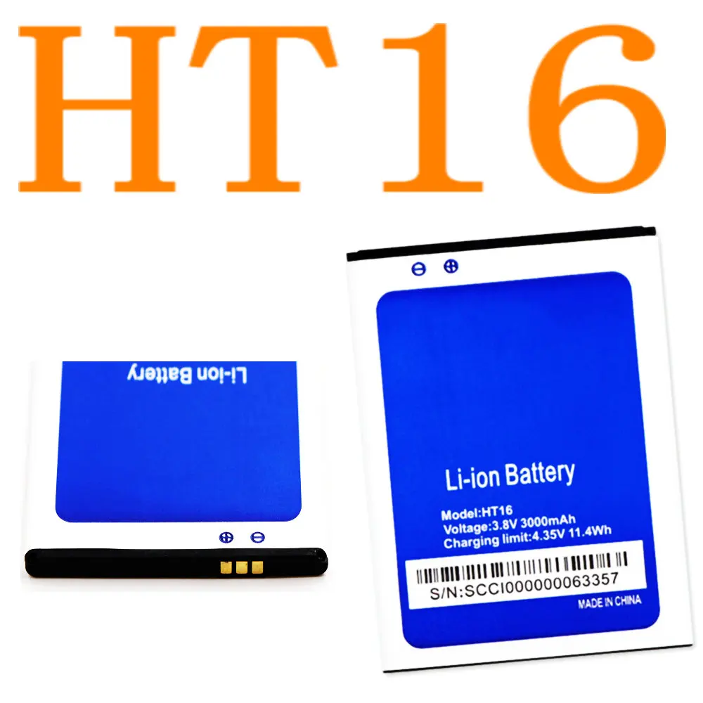 HOMTOM HT16 3000mAh High Quality battery for Pro Replacement Battery accumulators In stock | Мобильные телефоны и
