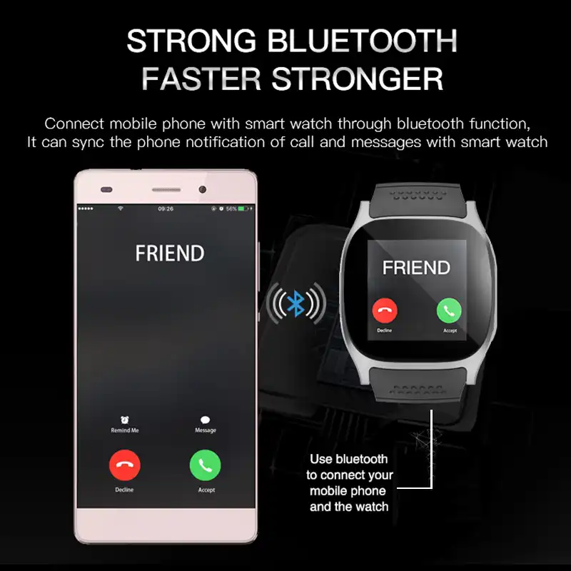 mobile phone with smartwatch