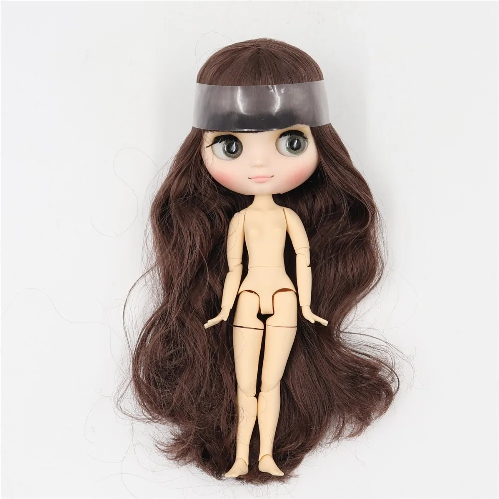 Middie Blythe Doll with Brown Hair, Tilting-Head & Custom Jointed Body 1
