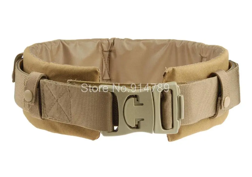 TACTICAL HUNTING DUTY BELT WITH WAIST PROTECTION PAD MUD 35102in Men's Belts from Apparel