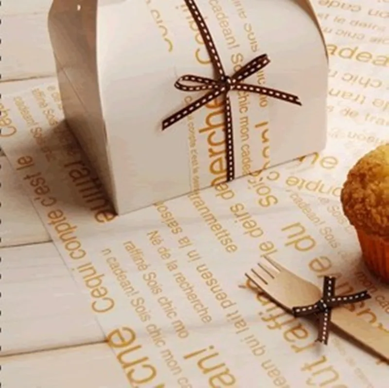 

200sheets French Sandwich Wrap Paper,25x35cm Burger Hot Dogs Food Wrapping Greaseproof Paper,Napkin Sheet Party BBQ