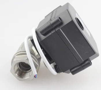 

SS304 DN20 DC5V/12V/24V Motorized Ball Valve 3/4" BSP/NPT Thread Ball Valve CR-05 Free Shipping