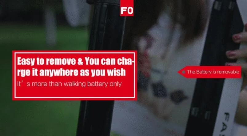 Excellent FastWheel F0 electric scooter adult foldable two wheel hoverboard electric sakteboard kick scooter 4