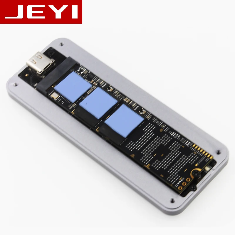 JEYI i9 HDD корпус мобильного коробка-чехол на HDD плюс NVME с корпусом полностью из алюминия TYPEC3.1 JMS583 М. 2 USB3.1 M.2 PCIE SSD U.2 PCI-E TYPEC