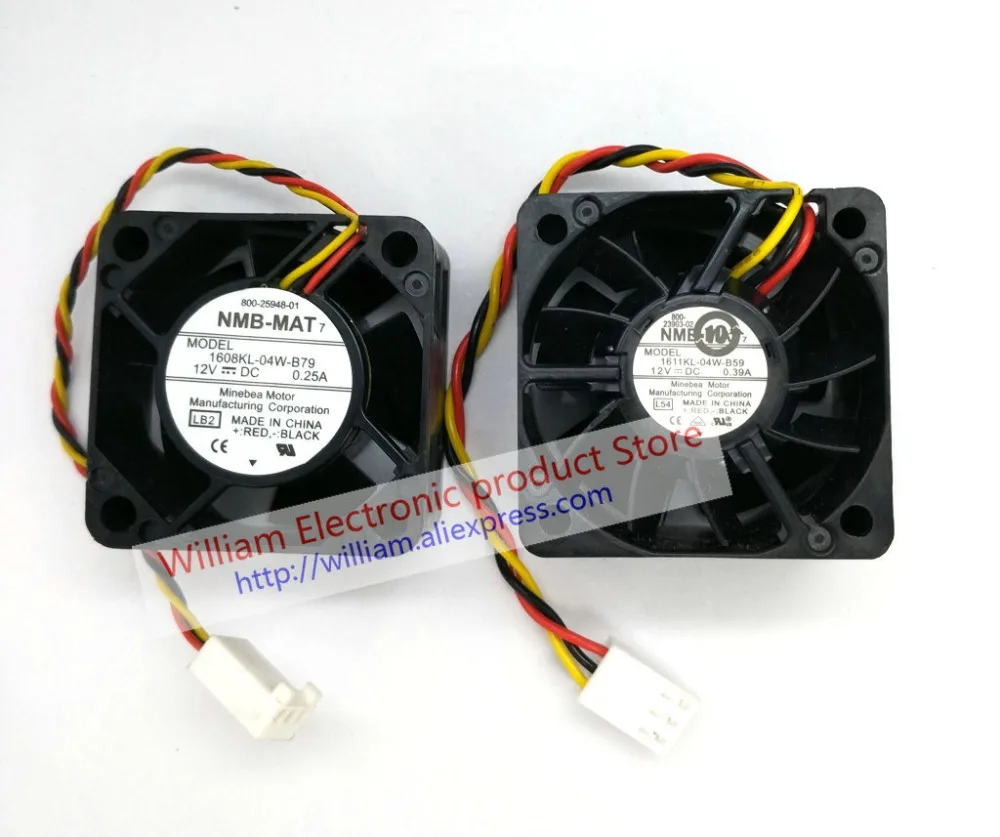 Оригинальный НМБ 1608KL-04W-B79 12V 0.25A 1611KL-04W-B59 0.39A Для маршрутизатор Cisco 2811 Вентилятор