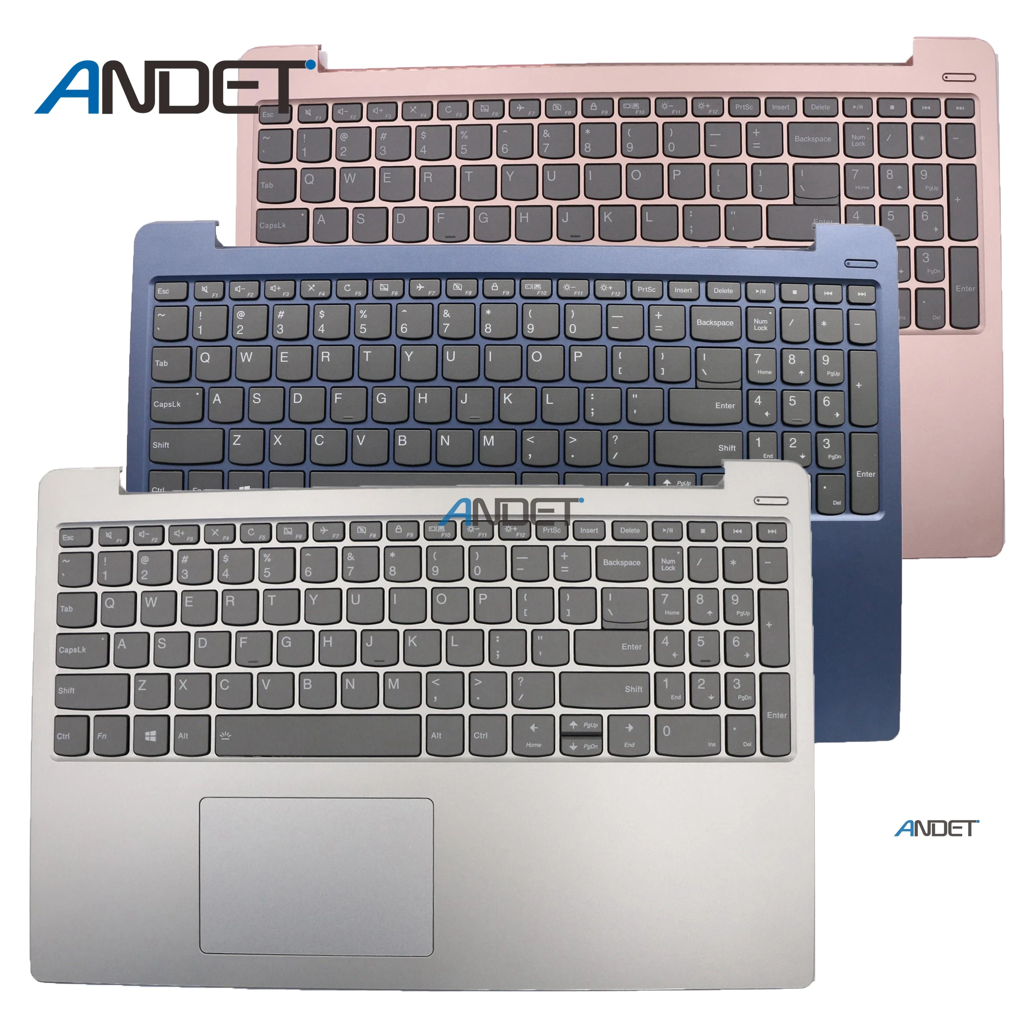 New US Black English Laptop Keyboard Without palmrest Replacement for Lenovo Ideapad 330S-15ARR 330S-15AST 330S-15IKB
