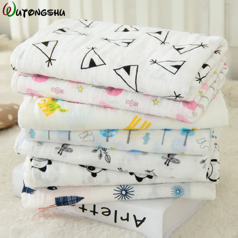 Beli Organik Kapas Kain Kasa Membedung Selimut Bayi Kasa Mandi Handuk Tidur Tidur Persediaan Lubang Bungkus Bayi Bayi Warp Hewan Bed Sheet Beli Organik Kapas Kain Kasa Membedung Selimut Bayi Kasa Mandi Handuk Tidur Tidur Persediaan Lubang Bungkus Bayi Bayi Warp Hewan Bed Sheet