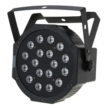 

EU PLUG 25W DMX512 Portable Stage lighting effect RGB Par Light Flash Strobe with Sound Control Party Disco DJ KTV Indoor light
