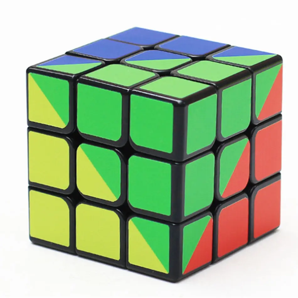 Z cube 3x3 кубик рубика Rainbow 3x3x3 волшебный куб 3 слоя скоростной куб профессиональные головоломки игрушки для детей подарок для детей