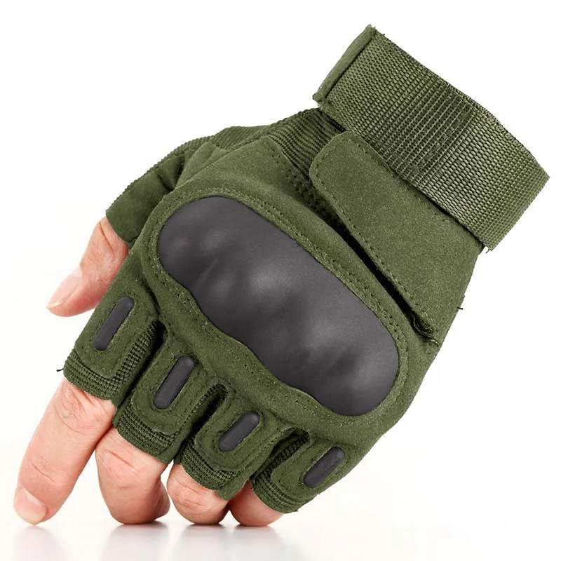 Для мужчин Тактический перчатки Половина Finger Пейнтбольная Airsoft Glovel военные