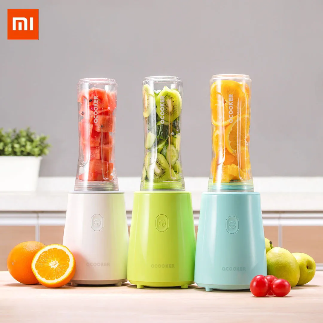 

YOUPIN QCOOKER CD-BL02 600ML/350W Portable Juicer Automatic Fruit and Vegetable Maker Machine with 2 Portable Cup