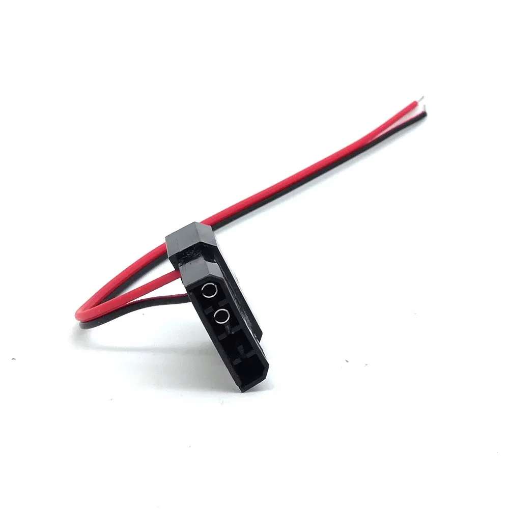 10 قطعة 4PIN موليكس إلى 2pin لحام خط DC الطاقة كابل 12 V/3A ل LED SMD PC مربع