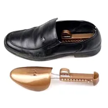 Регулируемый Для мужчин держать Форма Чистка Дерево Носилки Обувь Уход Fixiform инструмент 1 пара