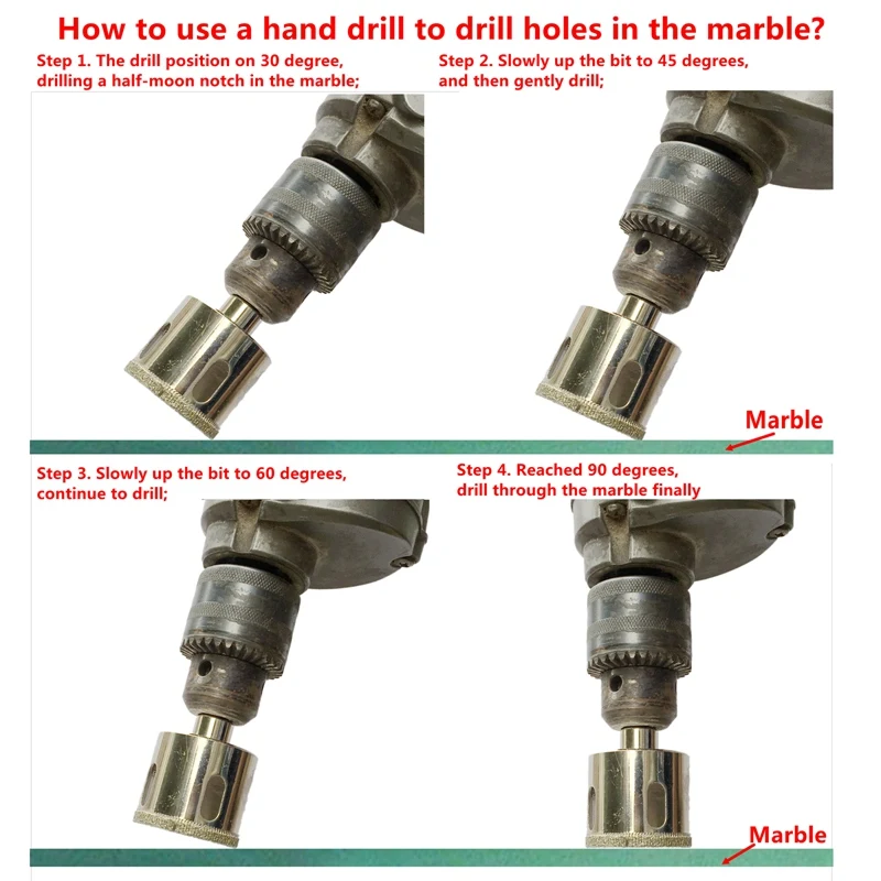 Diamond Hole Saw Granite Drill Bit 