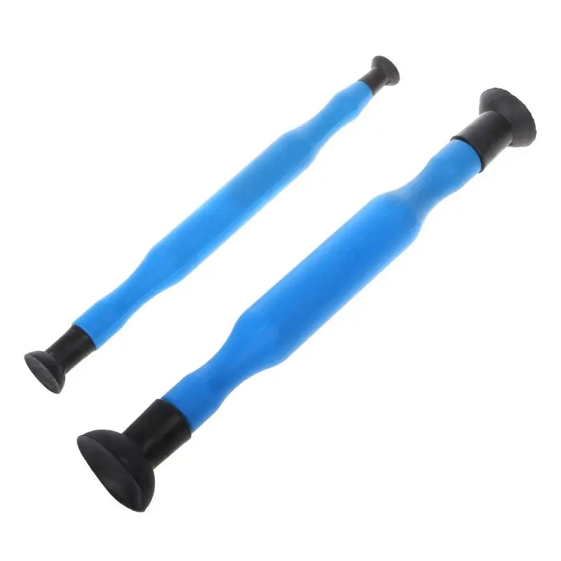 2Pcs Double Ended Valve Grinder Grinding Stick Hand Lapping Tool With