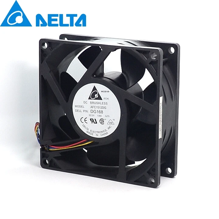 Neue AFC1512DG 1550 15CM 150mm 12V 1,80 A lüfter server für Delta 150* ...