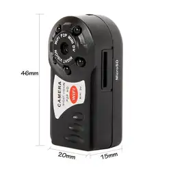 Новый мини Q7 камера 480 P Wifi DV DVR беспроводной IP Cam Фирменная Новинка Мини-видео-камера регистратор инфракрасного ночного видения маленькая