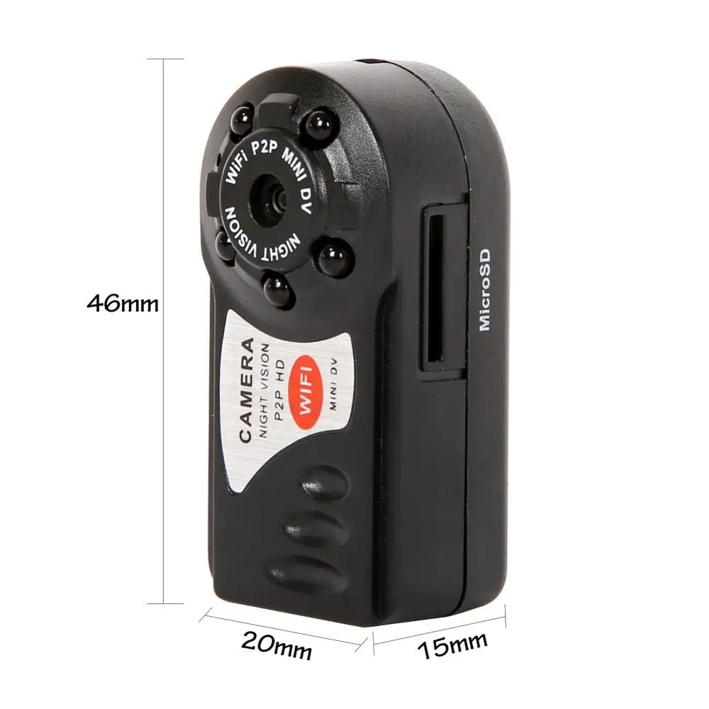 Новая мини-камера Q7 480P Wifi DV DVR беспроводная IP-камера новая мини-видеокамера
