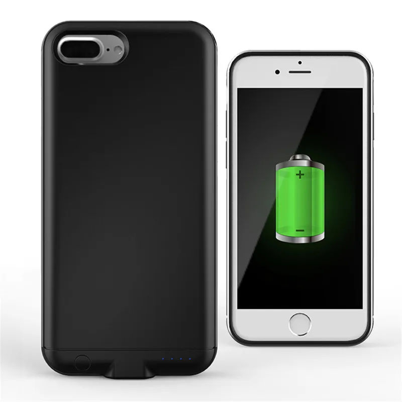 7 7Plus Battery Case ABS & Metal frame External Battery Charging Case for Apple iPhone 7 7Plus