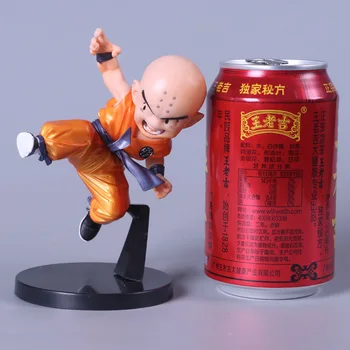 

12CM Dragon Ball Z Krillin Metallic Color ver. PVC Figure Collectible Model Toy