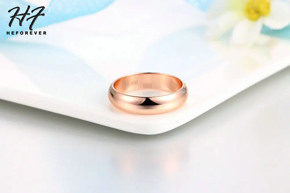 Высокое качество, классическое обручальное кольцо для мужчин и женщин, серебряного цвета, простое круглое модное ювелирное изделие, Лидер продаж, подарок на Рождество, R049