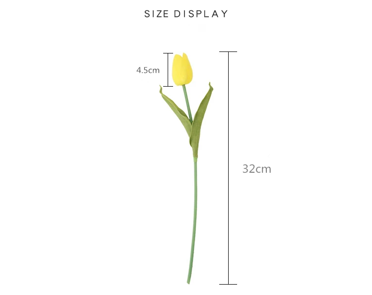 1 шт., искусственные цветы тюльпаны, настоящие на ощупь, искусственные цветы, букет тюльпанов для украшения дома, свадьбы, цветок B1016