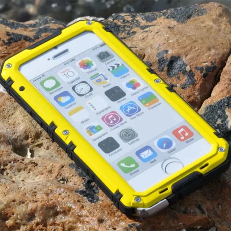 imágenes para Aleación De Aluminio Anodizado Duro A Prueba de Golpes Híbrido Heavy Duty Armor Anti Caso de la Cubierta A Prueba de golpes para el iphone 6 6 s Plus Plus 6 Fundas imágenes para Aleación De Aluminio Anodizado Duro A Prueba de Golpes Híbrido Heavy Duty Armor Anti Caso de la Cubierta A Prueba de golpes para el iphone 6 6 s Plus Plus 6 Fundas