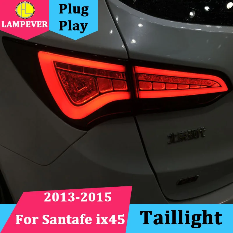Lampever Lights for Hyundai IX45 Tail Lights 2013 2016 New Santa Fe LED