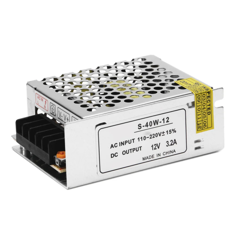 

Lighting Transformer 1A 3A 5A 8A 10A 15A 20A 30A 110-265V to 12V LED driver switch power supply adapter for LED strip