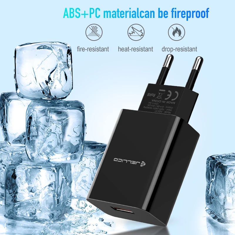 Jellico USB зарядное устройство 18 Вт Быстрая зарядка 3 0 мобильный телефон для iPhone