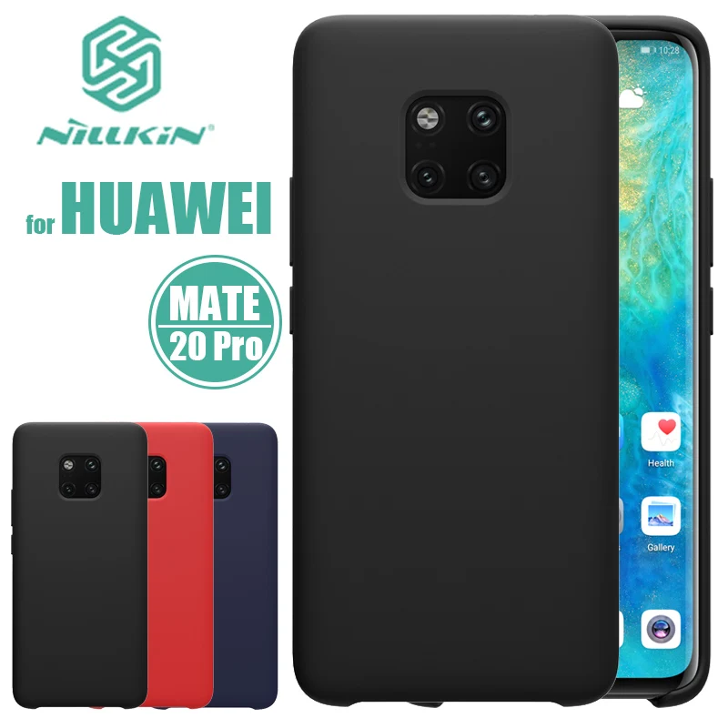 

Huawei Mate 20 Pro Case Nillkin Luxury Flex Pure Silicone Mate20 Soft Touch Back Cover for Huawei Mate 20 Pro Nilkin Phone Case