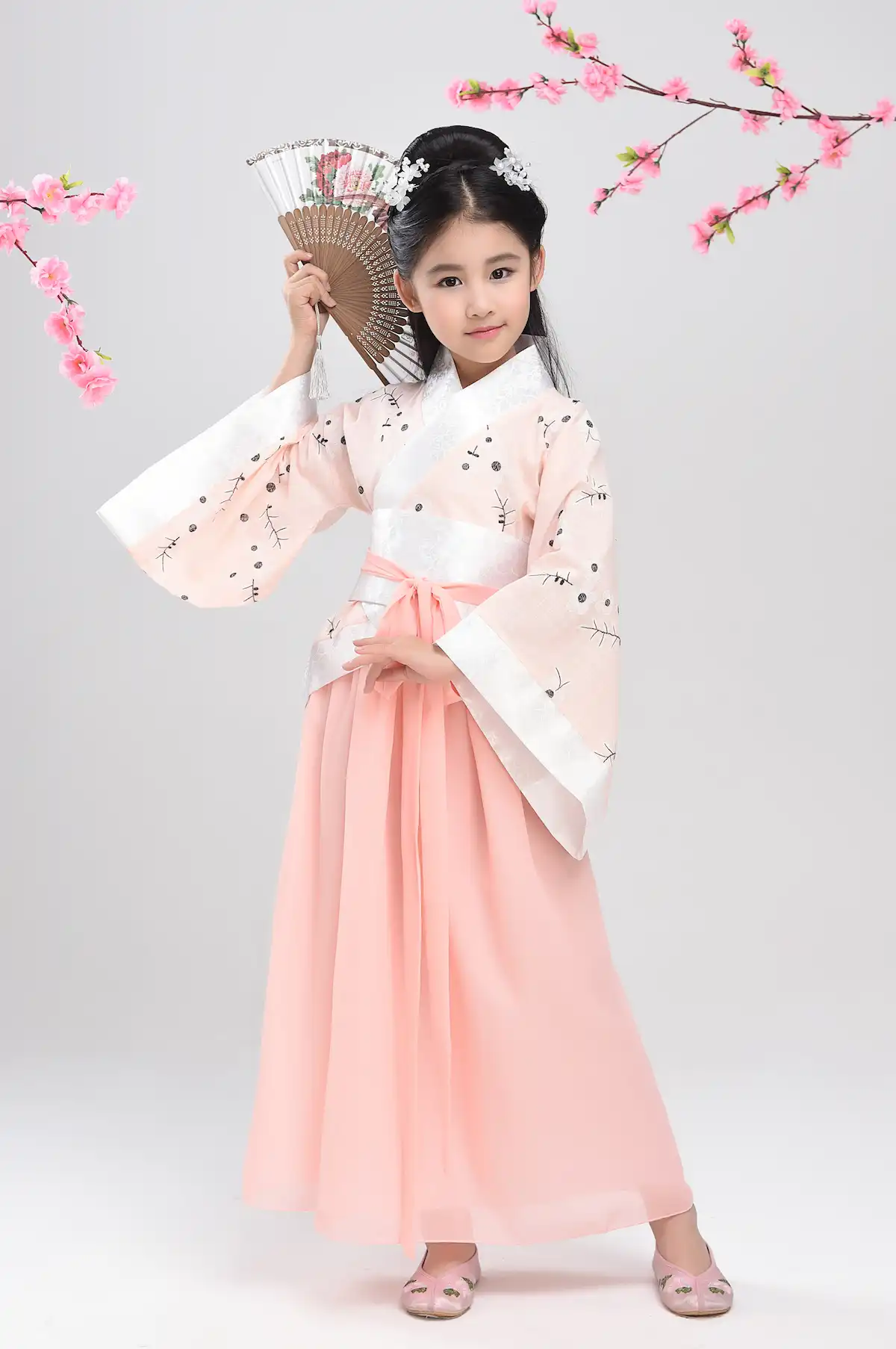 Spring Summer Chiffon Fantasia Carnaval Infantil Birthday Party