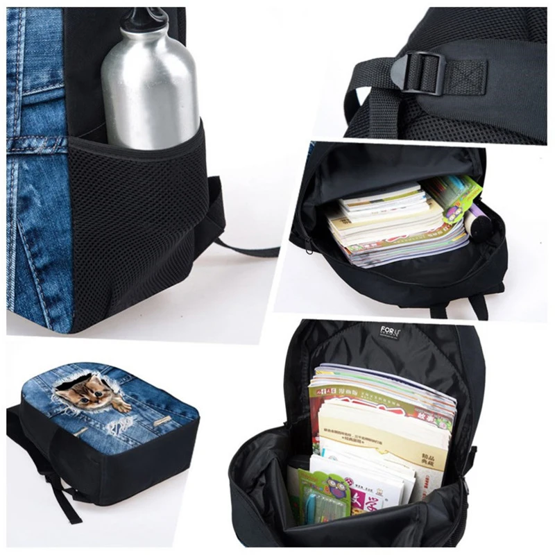 Anime Angels of Death Backpack School Bag Satsuriku no Tenshi Ray Zack Backpack Teenage Student Girl's Men's Backpack Book Bag