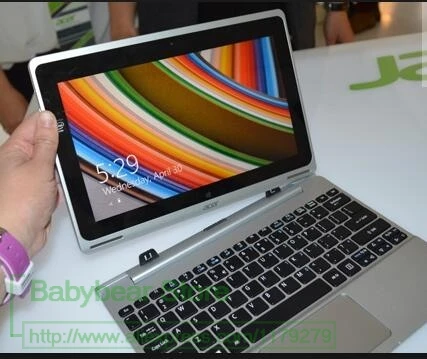 

10.1 inch TPU Keyboard Protector Skin Cover for Acer switch 10 Switch One 10E E Premium 2-in-1 Laptop Tablet 10.1" Touch screen