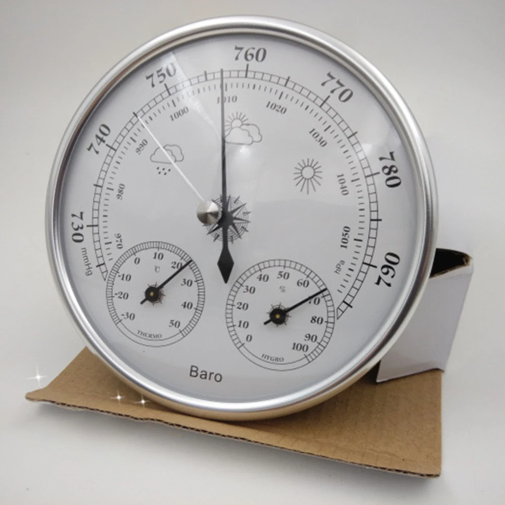 Температура Влажность атмосферное давление мониторы метр 3 в 1 Метеостанция бытовой термометр гигрометр барометр