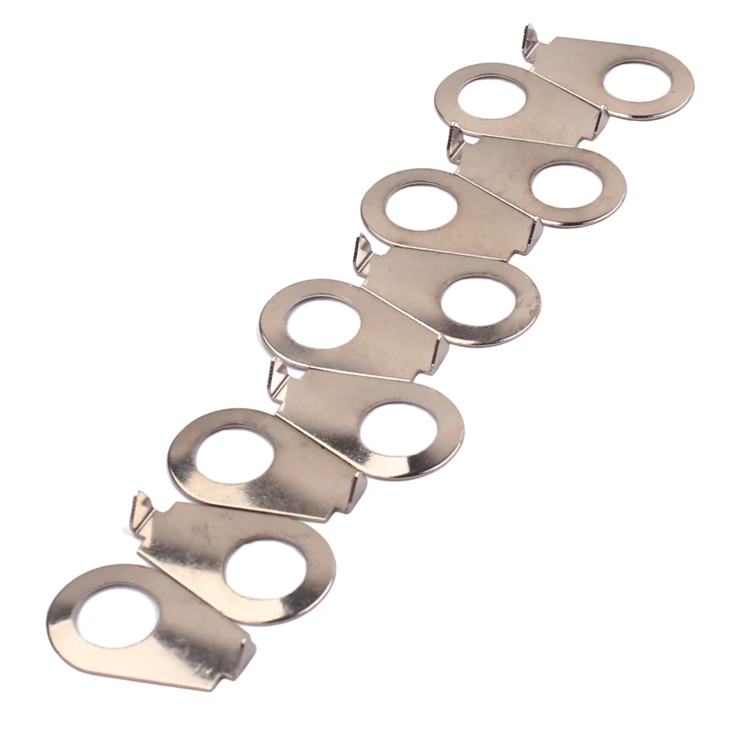 10PCS Guitar Knobs Pointer Plate  Knob Position Indicator Guitar Knobs Pointer Plates Stringed Instruments for Guitar Bass 