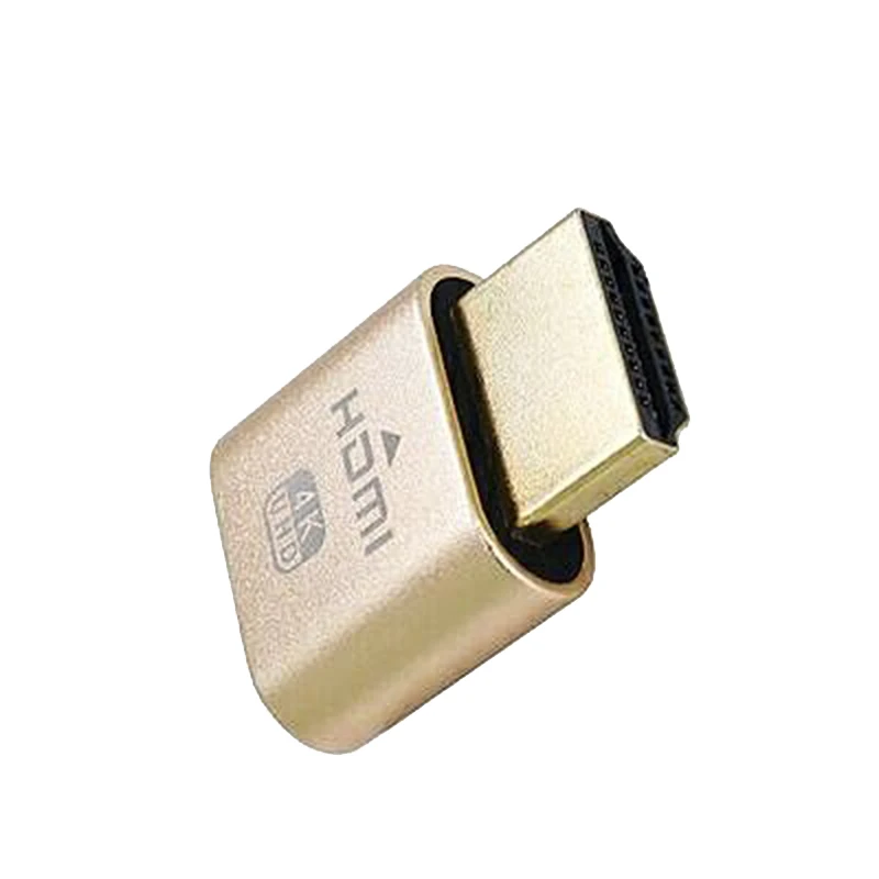 Larryjoe 1 шт. VGA виртуальный дисплей адаптер HDMI 4 DDC EDID пустышка без головы призрак