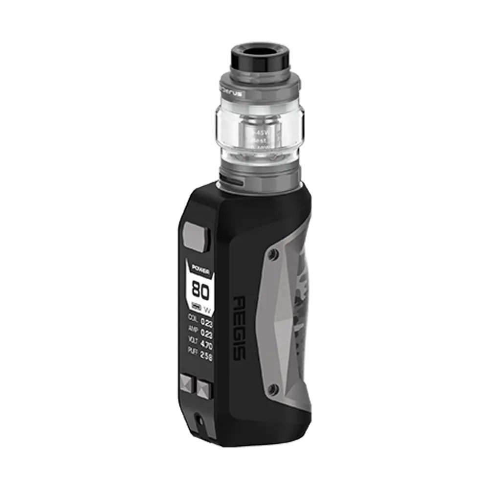 Распродажа Geekvape Aegis Mini 80 Вт комплект с аккумулятором 2200 мАч и 5,5 мл Cerberus Tank IP67 Водонепроницаемый/пылезащитный/ударопрочный дизайнерский комплект - Цвет: camo gunmetal