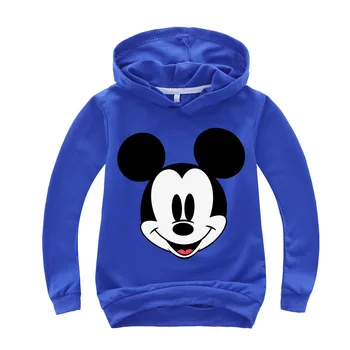

Boys Hoodies Spring Cotton Mickey Minnie Hoodies For Boys Toddler Boy Clothes Kids Sweatshirt 2-10 Years Children Clothing